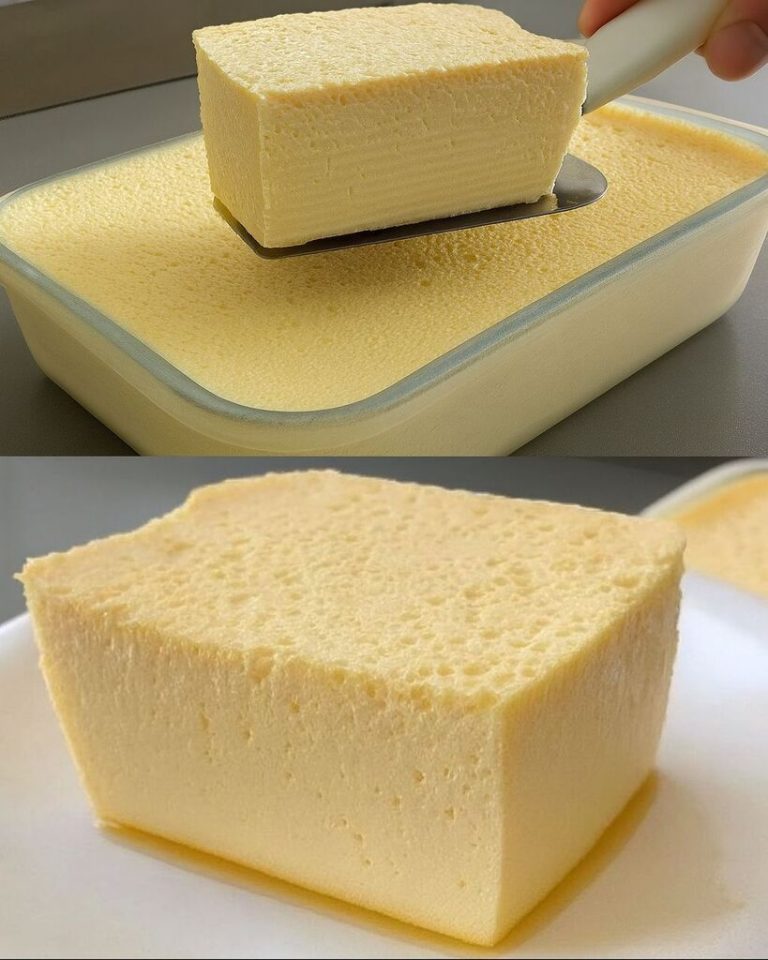 Egg-free gelatin-free caramel custard with silky smooth texture and glossy caramel sauce on top.