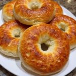 Keto cottage cheese bagels high protein low carb baked golden