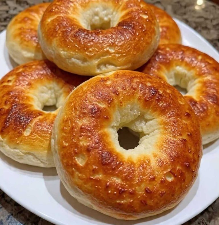 Keto cottage cheese bagels high protein low carb baked golden